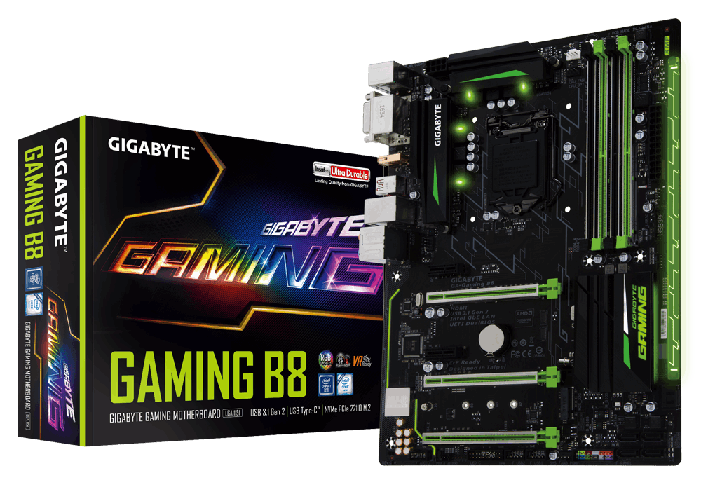 Gigabyte GAGaming B8 Motherboard Specifications On MotherboardDB